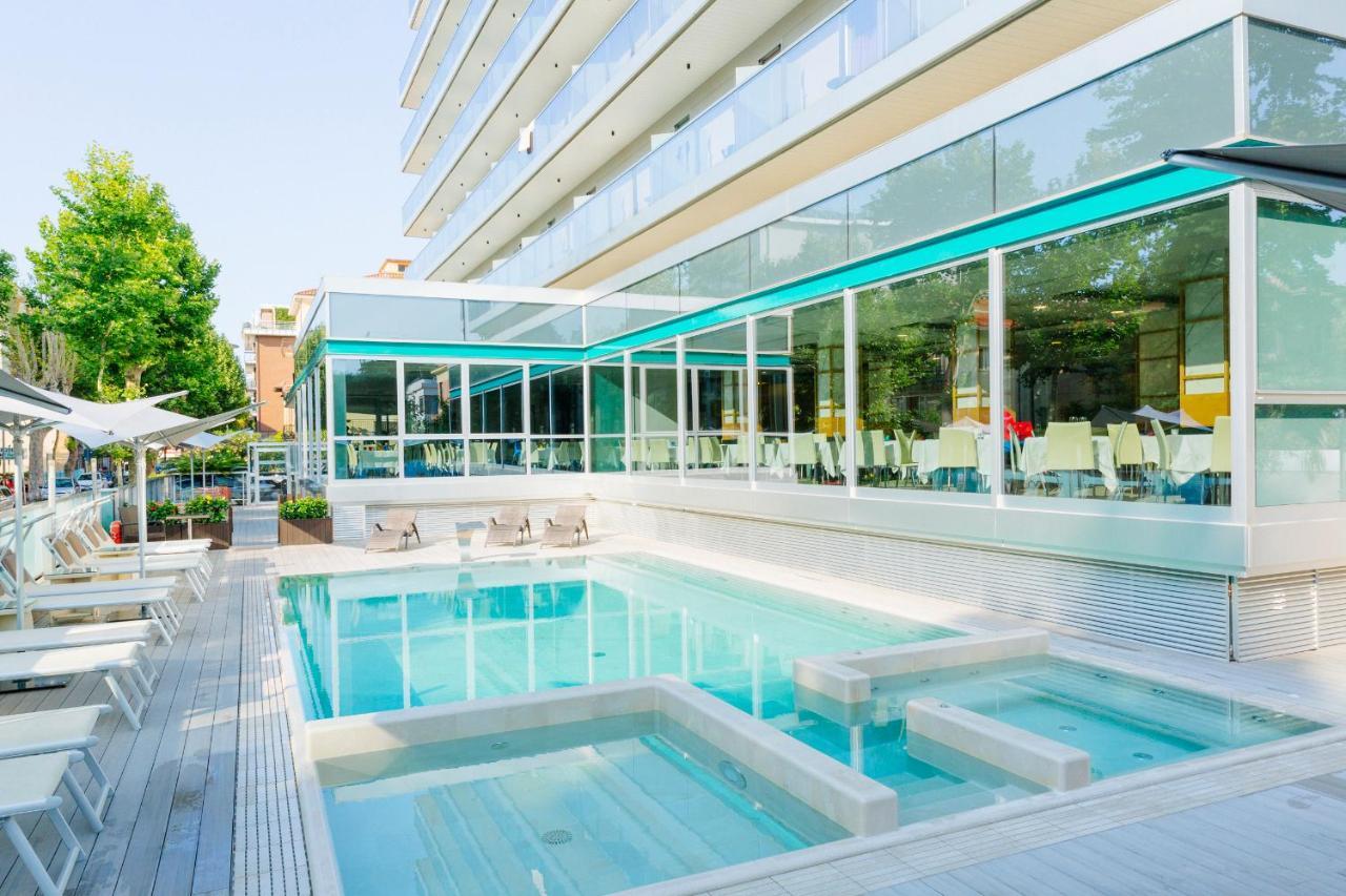 Aqua Hotel Rimini Exterior foto